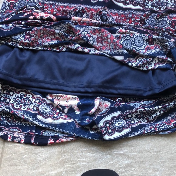 Elephant Print Maxi Dress (Size S) - Picture 6 of 6